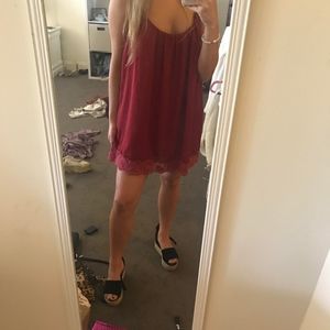Tobi Red Dress